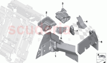 Sound insulating rear