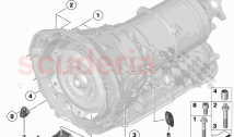 Transmission mounting parts