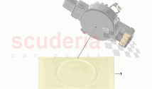 Replacement plate driving light sensor
