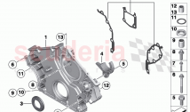 Lower timing case