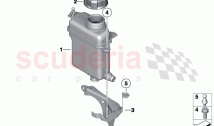 Expansion tank intercooler