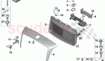 Radiator grill radiator figure