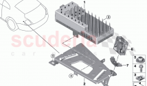 Amplifier bracket