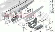 Instrument panel centre