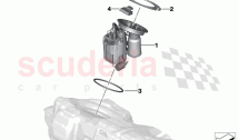 Fuel pump and fuel level sensor