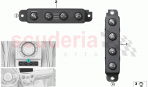 Operating unit centre console