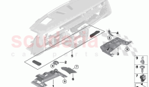 Trim panel footwell