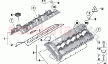 Cylinder head cover