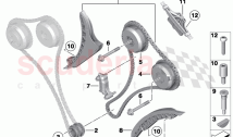 Timing chain cylinders 7 12