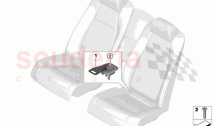 Quick fastening system child seat