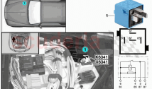 Relay load removal ign inject K6341