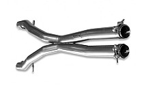 Tubi Style Central Muffler Exhaust Pipe (550)