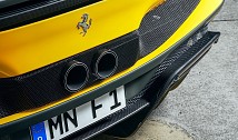 Carbon Fibre Dual Tailpipes