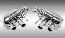 Power Optimized Exhaust System Without Flap Regulation