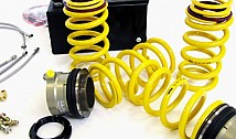 Hydraulic Adjustment in Combination with Suspension Spring