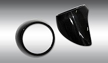 Tail light Covers in Carbon