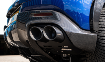 Black Stainless Steel Exhaust Tailpipes
