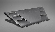 Rear Air Guide in Carbon (GTB)