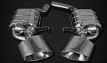 Valved Exhaust with Oval Tips