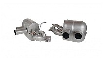 POWER OPTIMIZED EXHAUST SYSTEM WITHOUT FLAP-REGULATION