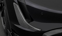 BRABUS CARBON FRONT FASCIA  ATTACHMENTS (Outer)