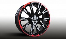 Monoblock R Wheels (Red/Black)
