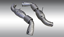 SPORT METAL CATALYSTS (SET) HEAT-PROTECTED TO USE WITH NOVITEC- AND ORIGINAL EXHAUST SYSTEM
