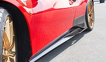 Carbon Fibre Side Panel Set