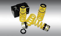 Hydraulic Adjustment in Combination with Suspension Springs