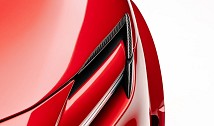 Carbon Engine Bonnet Headlight Spoilers