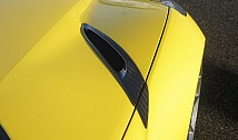 Carbon Inserts for Air Outlets - Engine Bonnet