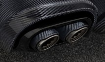 VALVE CONTROLLED SPORTS EXHAUST SYSTEM WITH CARBON TITANIUM TAILPIPES
