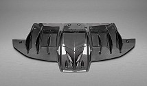 Rear Diffusor in Carbon Fibre