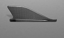Side Fins in Carbon Fibre