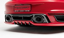 TECHART rear diffuser