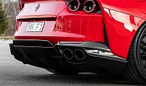 Black Tailpipes with New Mesh Insert