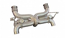 POWER OPTIMIZED EXHAUST SYSTEM WITH FLAP REGULATION