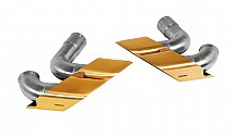 Gold Tailpipes