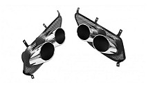 NOVITEC TAILPIPES (SET OF 2) WITH NEW MESH-INSERT