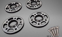Wheel Spacers with Titanium Bolts