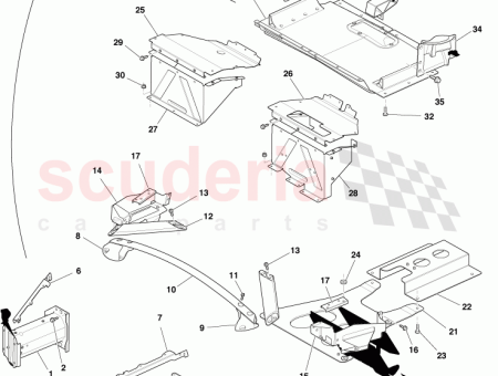 Photo of Bracket Front Cross Brace RH 4G43 108A86…