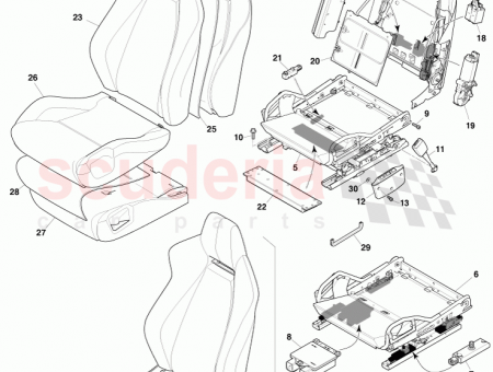 Photo of Seat Assembly Front Complete RH CG43 60008…
