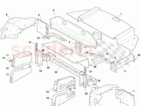 Photo of Cap centre body pillar RH 9G43 24442…
