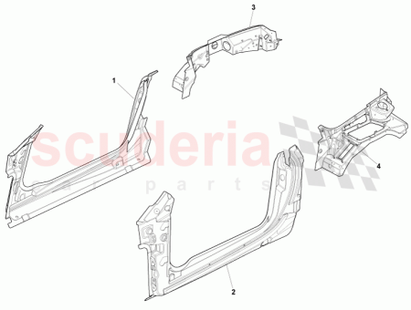 Photo of REINF DOOR OPENING FRONT CENTRE LH 4G43 L20413…