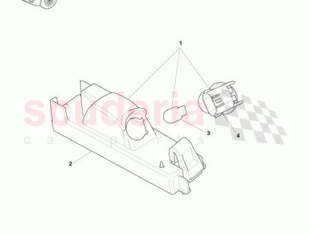 Photo of Lens License Plate Lamp 81271…