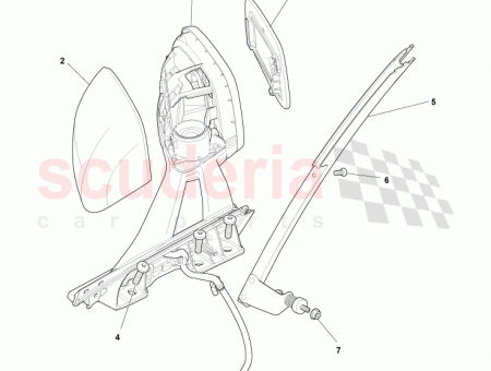 Photo of Division Bar Channel Assembly Front Door RH 6G33…