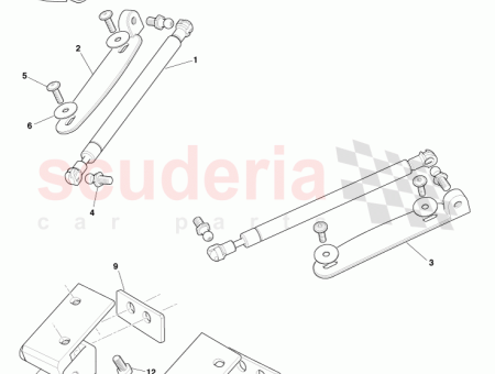 Photo of Gas Strut hood hinge 12023 09 1076…