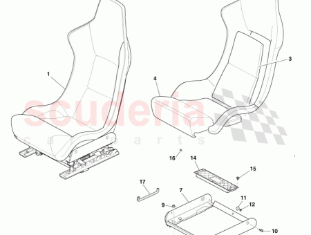 Photo of Front Seat Assembly Complete Trimmed RH CG43 60008…