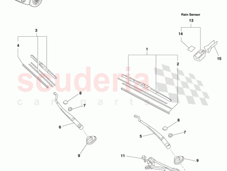 Photo of Motor Assy Windshield Wiper 85110…