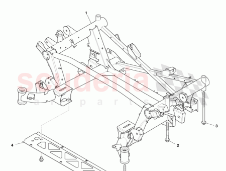 Photo of REAR FRAME 8D33 5R003…